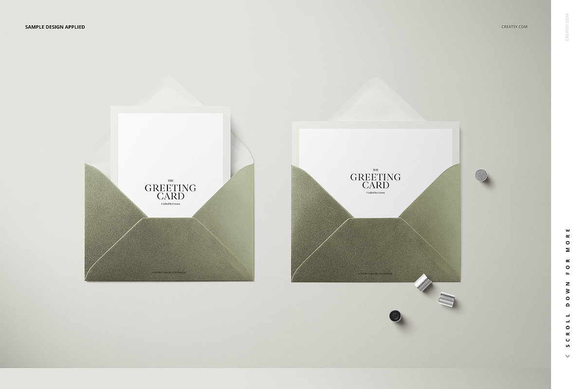 Envelopes & Cards Mockup Bundle, a Stationery Template by creatsy5 (Photo 11 of 18)
