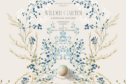 WILDER GARTEN delicate wild florals