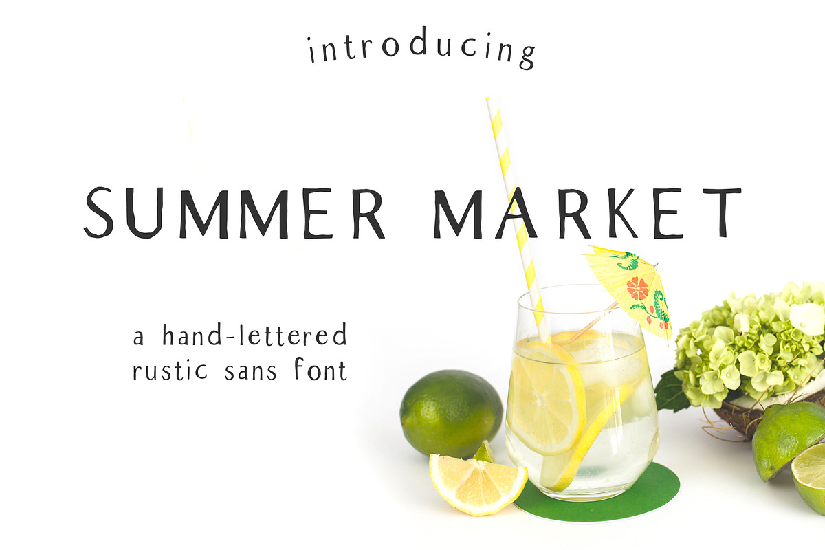 The Market Duo - Rustic Font preview 3