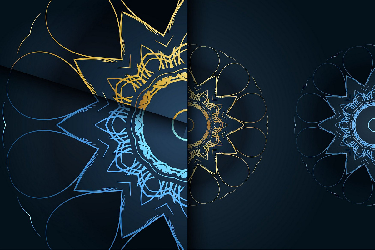 Mandala Vector Pattern Graphics Pack, a Background Graphic by NJ Himel (Photo 88 of 91)