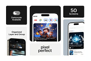 Koran - News Apps Mobile UI KIT, an UI Kit Template by Lumina_ui_ux202 (Thumbnail 2 of 5)
