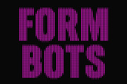 Arnel Slitscan, a Sans Serif Font by Craft Supply Co. (Thumbnail 2 of 8)