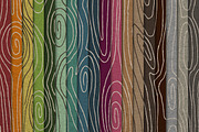 Faux Bois Wood Hand Drawn Patterns, a Pattern Graphic by Lemonade Pixel (Thumbnail 2 of 2)