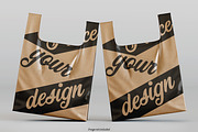 Brown Plastic bag mokcup bundles, a Packaging Mockup by Ambo Ampeng (Thumbnail 10 of 19)