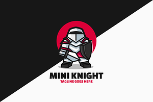 Knight Simple Mascot Logo, a Branding & Logo Template by Artnivora.Std