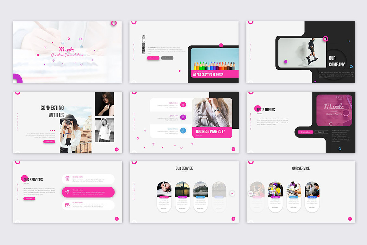 Muzella - Creative Presentation, a Presentation Template by RRGraph (Photo 3 of 8)