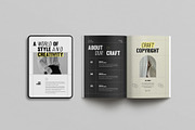 CRAFT | Company Profile, a Brochure Template by KreateTribe (Thumbnail 9 of 10)