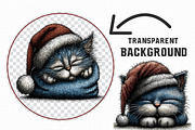 Christmas Animals Clipart, an Illustration by Libby Wishes (Thumbnail 2 of 7)