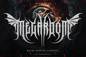 Megaroom typeface