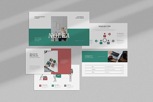Nolea : Technology Powerpoint, a Presentation Template by Punkl Camp