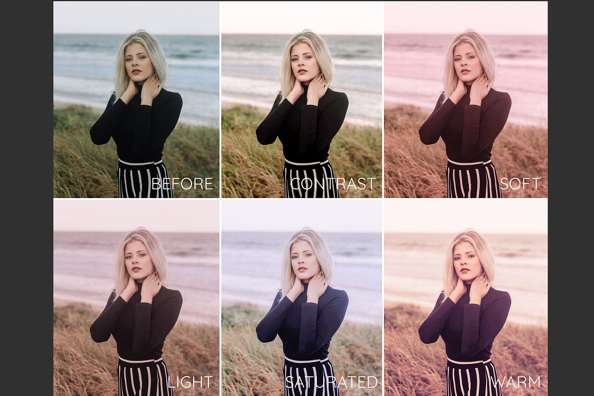 Rose tint Lightroom desktop presets, an Action Add-On by GDR Design (Photo 6 of 7)