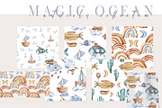 SALE! Watercolor nautical collection, an Animal Illustration by Tiana Geo (Thumbnail 12 of 27)