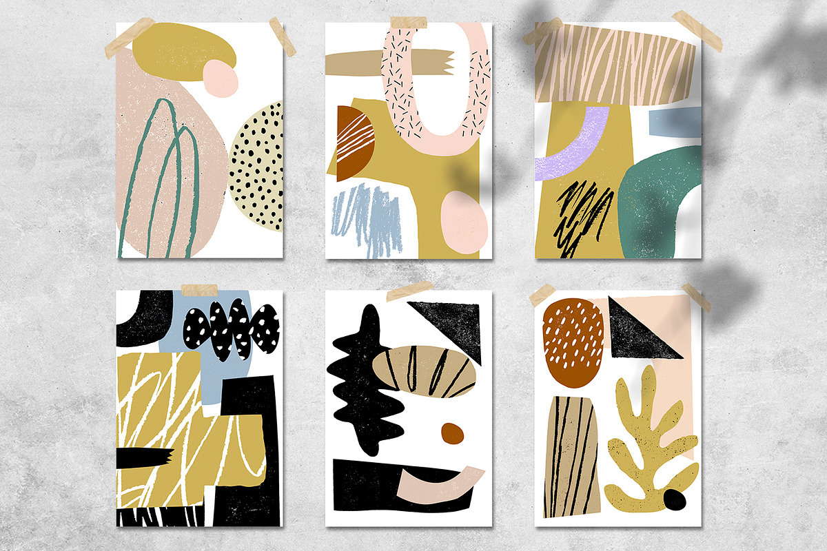 Abstract art cutouts, a Decorative Illustration by Mii Lab (Photo 4 of 17)
