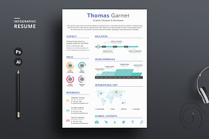 Infographic Resume/CV Template