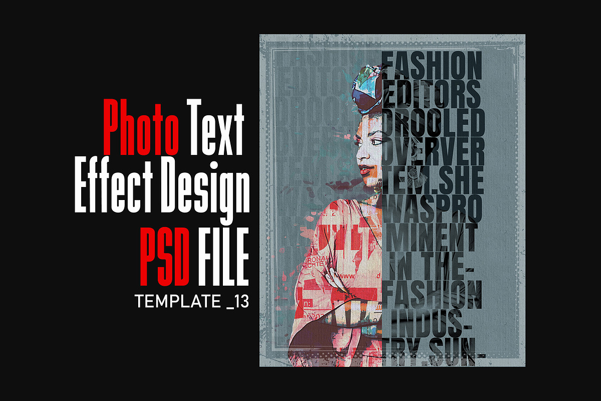 Photo Text Effect Design Bundle, an Action Add-On by Photoshop Action (Photo 2 of 35)