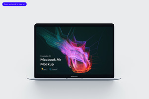 MacBook Air Mockups 2018 PK