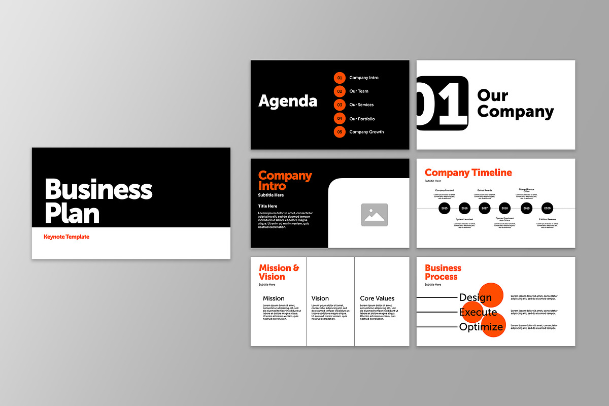 Business Plan Slide Deck Template 3, a Templates & Theme by White Owl (Photo 3 of 5)