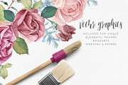 Flower Clipart - Rose Garden, an Illustration by Twigs and Twine (Thumbnail 8 of 11)