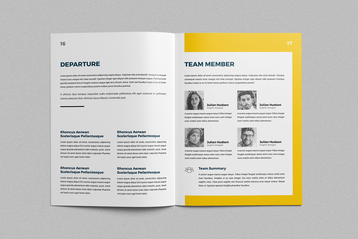 HR / Employee Handbook, a Brochure Template by ArtisticLand (Photo 9 of 11)