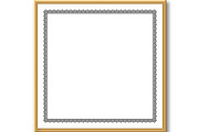 Decorative floral frame, a Decorative Illustration by RODINA (Thumbnail 2 of 3)