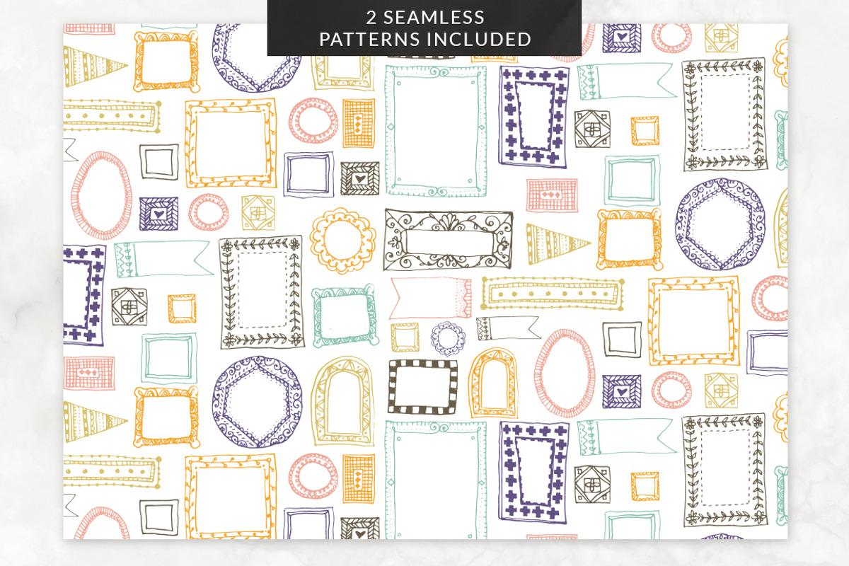 Hand-Sketched Vector Frames / Icons, an Icon by Two if by Sea Studios (Photo 4 of 4)