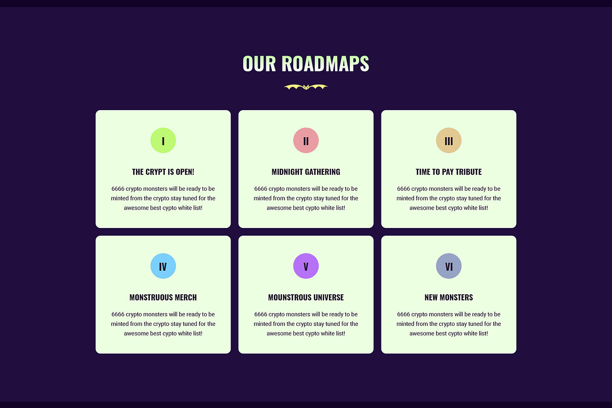 NFT Collection Landing Page template, a Landing Page Template by CodexCoder Themes (Photo 3 of 7)