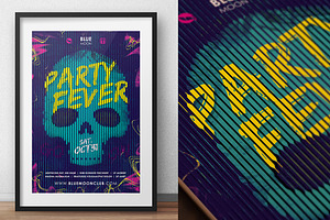 Skull Party Poster