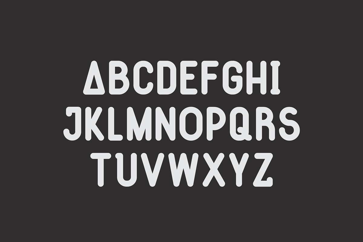 The First Font preview 3