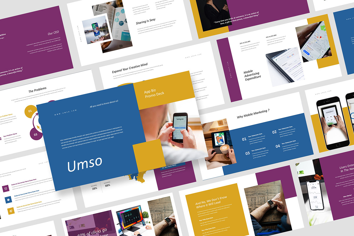 Umso : App Biz Promo Keynote