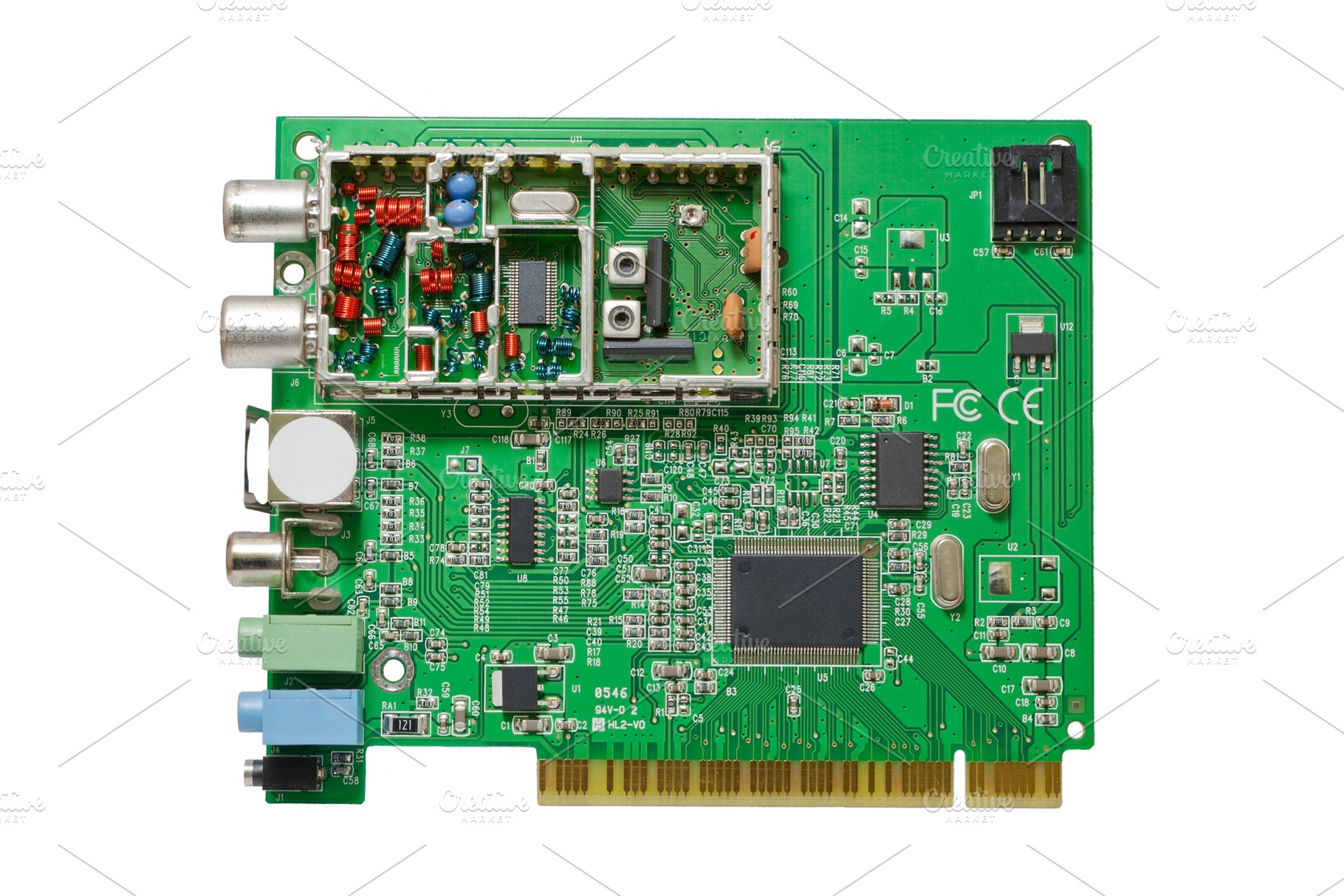 The internal TV tuner, a Technology Photo by Leonid Andronov