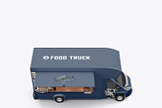 Food Trailer Mockup, a Product Mockup by OneVectorStock (Thumbnail 9 of 16)