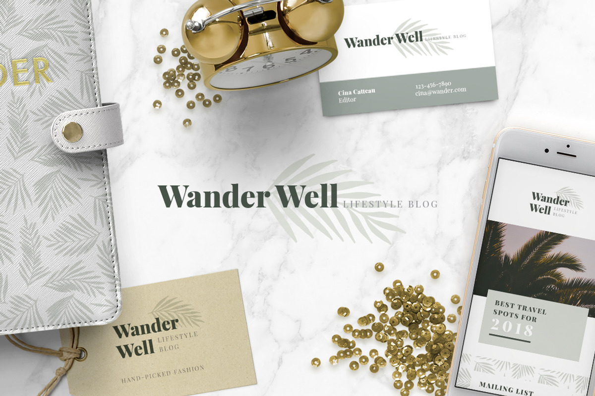 Foliage Branding Templates, a Branding & Logo Template by Anugraha Design (Photo 2 of 6)