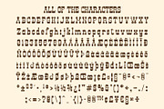 CS Belting Stamp, a Slab Serif Font by Craft Supply Co. (Thumbnail 8 of 8)