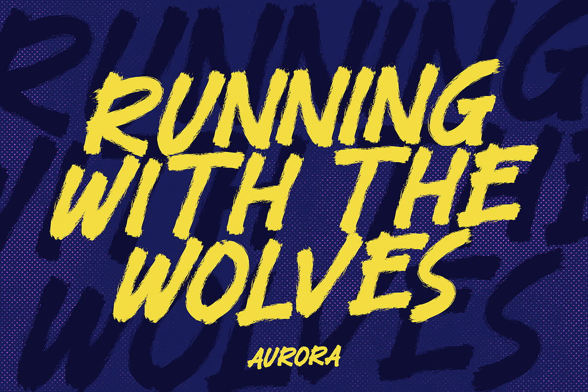 Maverik - Dry Brush Font, a Handwritten Font by StringLabs (Photo 4 of 8)