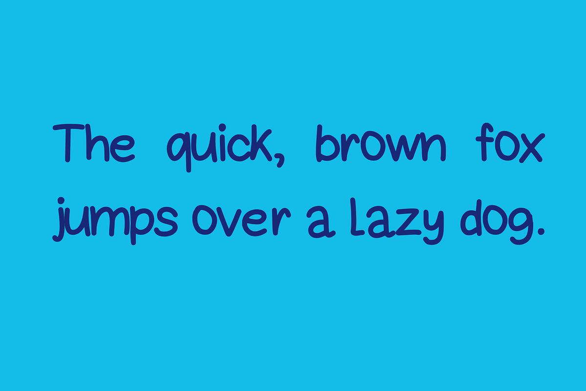 LOTORIA fun & cute, handwritten font, a Handwritten Font by Ashiya Pixel (Photo 6 of 10)
