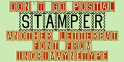 Stamper, a Font by Ingrimayne Type (Thumbnail 2 of 5)