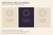 Solar Forms — Geometric Sun Emblems, an Object Graphic by Tzochko (Thumbnail 3 of 3)