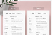 Word Resume & Cover Letter, a Resume Template by DemeDesign (Thumbnail 2 of 6)