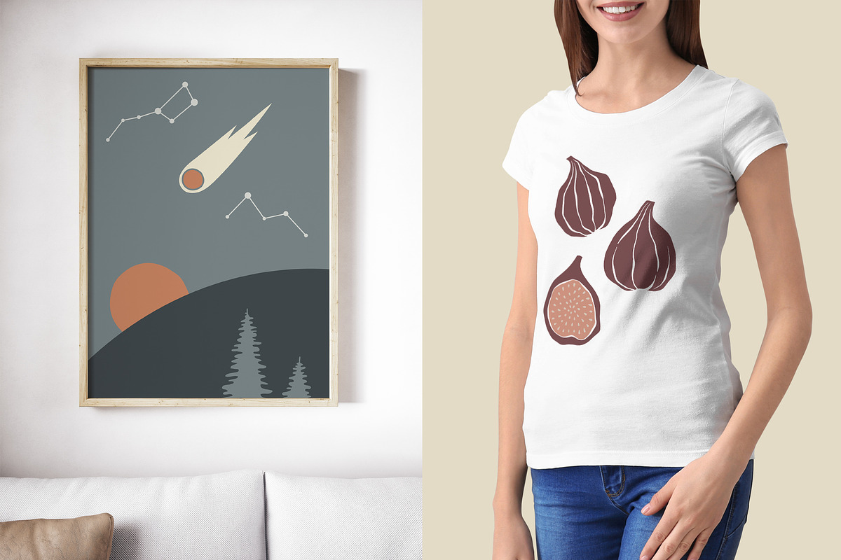 Abstract Autumn Set, an Illustration by Natalia Fedorova (Photo 16 of 17)