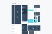 Elixir | Huge UI Kit & PSD Templates, an UI Kit Template by MahamedElgendy (Thumbnail 4 of 5)