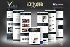 Versakit -Multipurpose Elementor Kit, a Websites & App Template by Select Agency Designs