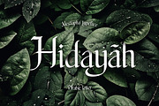 Nestapha - Islamic Font, a Script Font by Flawless And Co (Thumbnail 1 of 10)
