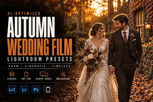 Autumn Wedding Lightroom Presets