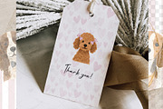 Dog Clipart Watercolor Bow, an Animal Illustration by BigCakeBee (Thumbnail 4 of 4)