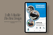 Business Flyer Template, a Flyer Template by ResumeFabs (Thumbnail 1 of 3)