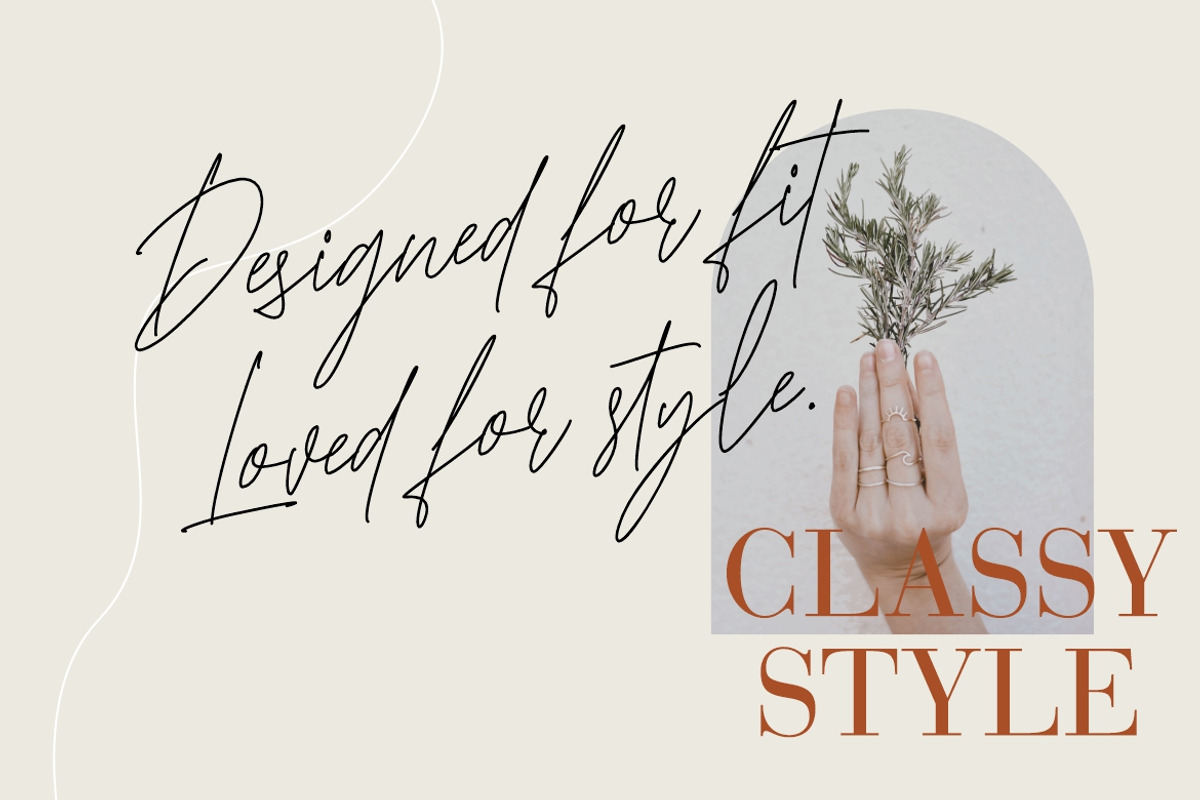 Monstera Signature Monoline, a Script Font by Creatype Studio (Photo 3 of 9)