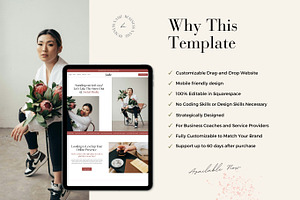 Squarespace 7.1 Template Jade