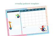school animals kit, an Animal Illustration by Funnystore (Thumbnail 10 of 12)