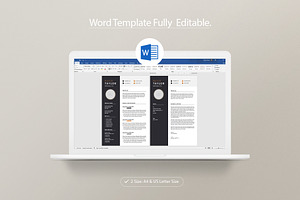 CV Resume Template MS Word