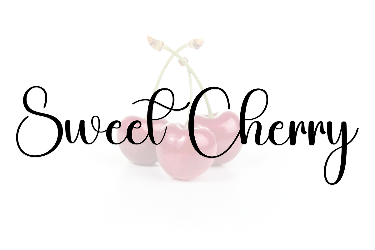 Good Cherry, a Handwritten Font by InermediaSTUDIO (Photo 6 of 8)
